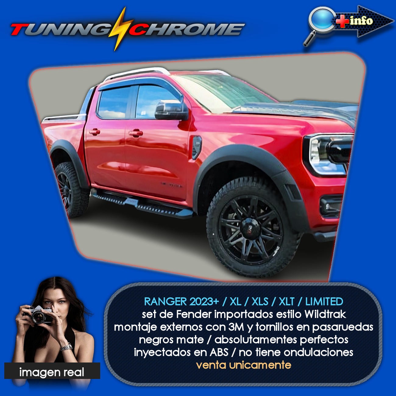 Fender Ranger / Negro Mate / Toma de Aire Figurada
2023 - 2026