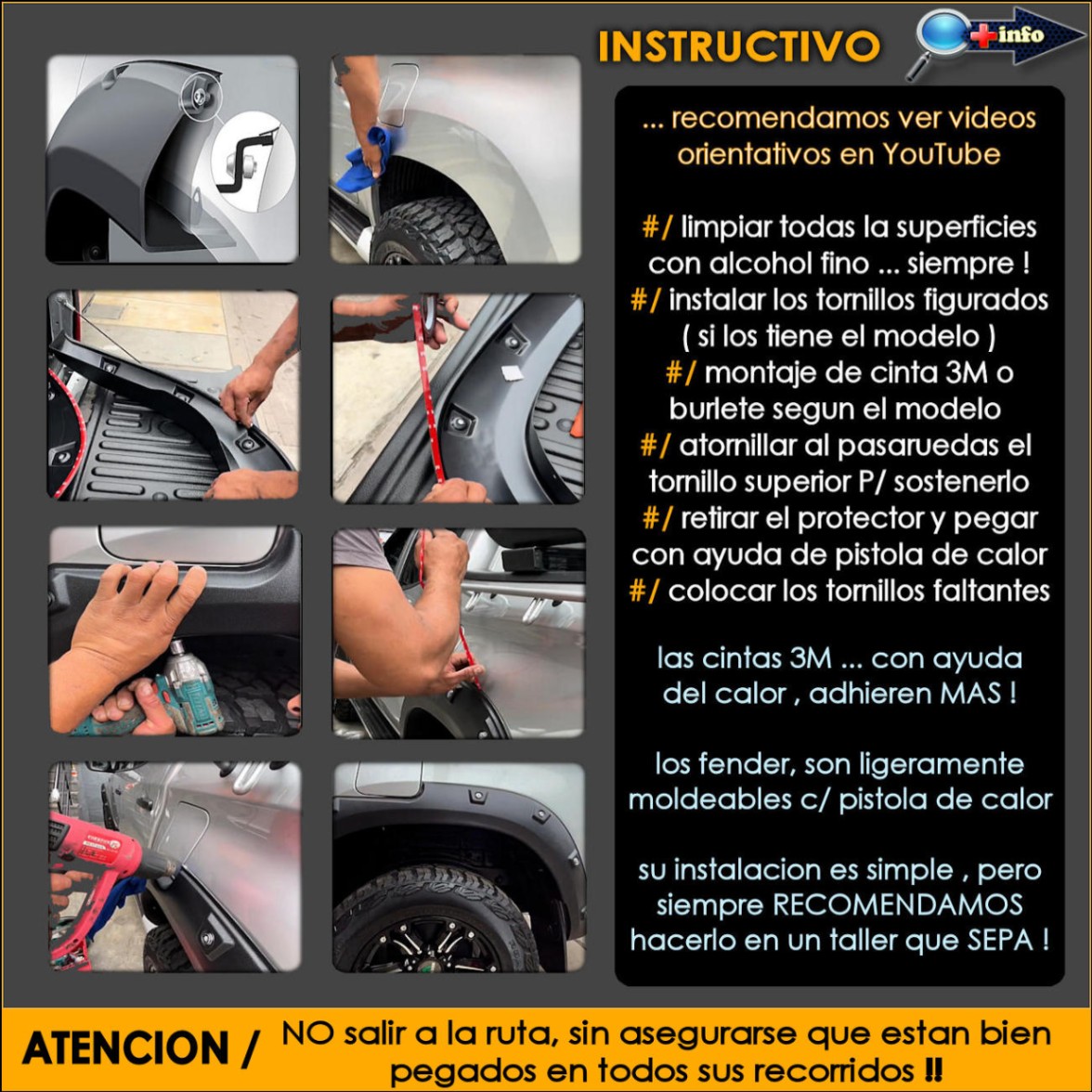 Body Kit Raptor XLS XLT LTD 
2023 - 2026